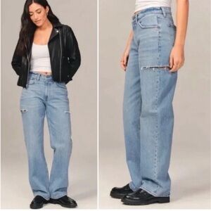 Abercrombie & Fitch Dad Jeans